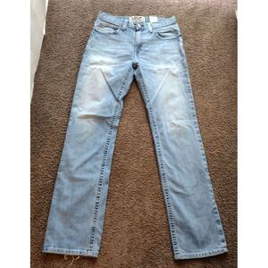 Ariat M2 Relaxed Boot Cut Jeans Mens 32x36 Light Wash Western Cowboy Chore Denim